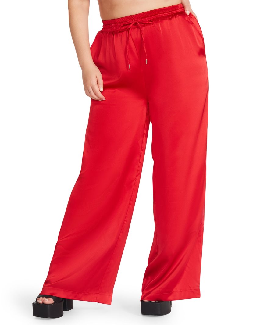 Red Steve Madden Dorian Women's Pants | PH 5389QPN